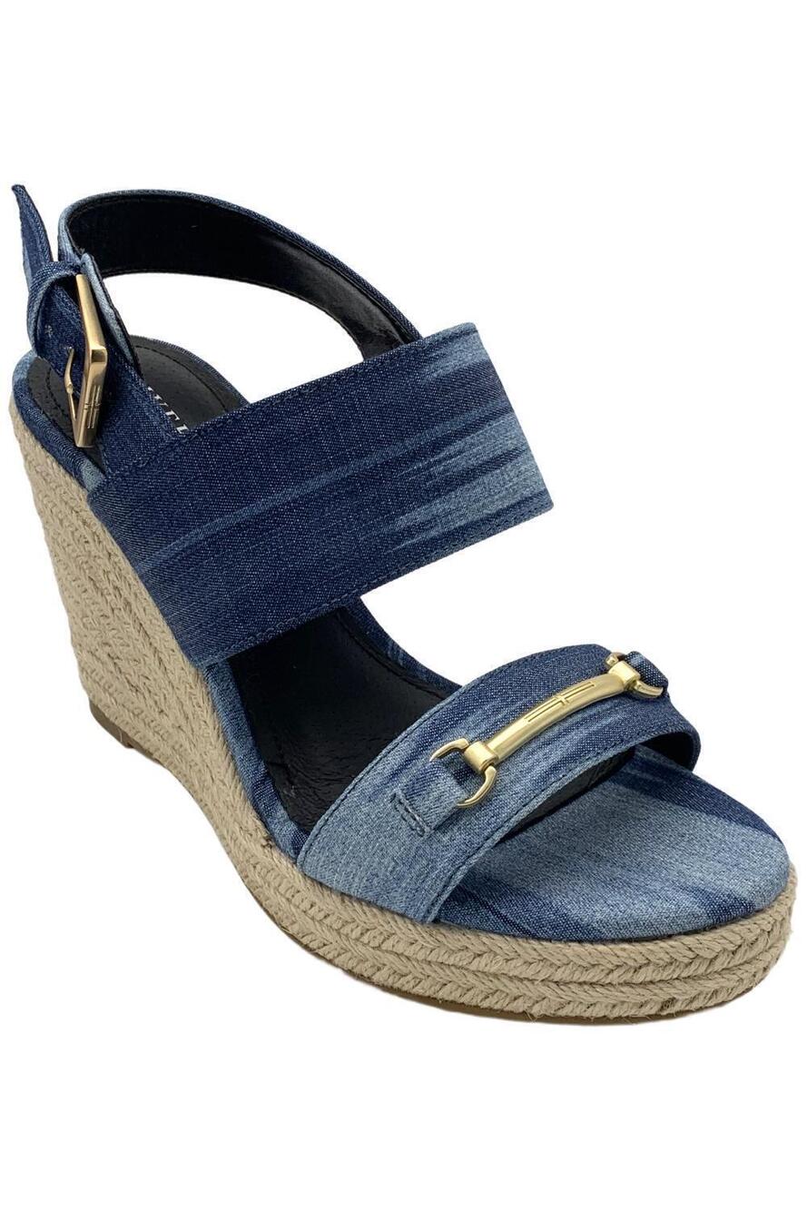 Liverpool Women's Hinkley Wedge Sandals Blue Multi - Medium